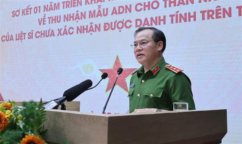 MPS reviews the work of collecting and identifying DNA of unnamed fallen soldiers -1