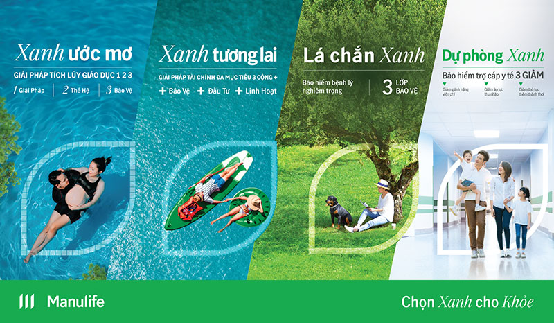 “Chọn Xanh cho Khỏe” với loạt sản phẩm bảo hiểm mới từ Manulife -0