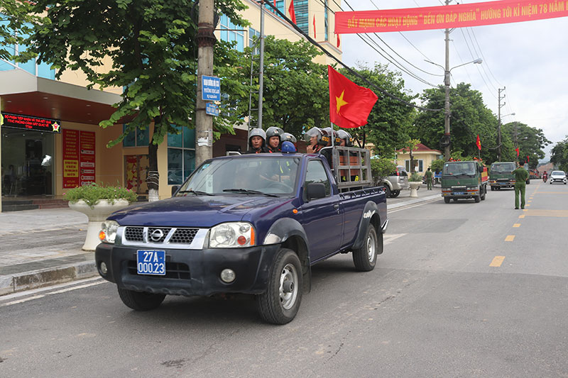 Công an Điện Biên ra quân cao điểm tấn công, trấn áp tội phạm -0