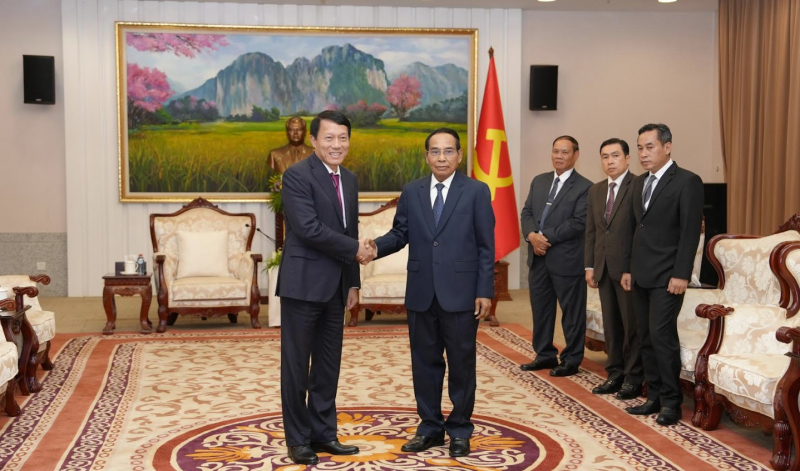 Hợp tác an ninh tiếp tục đóng vai trò trụ cột quan trọng trong quan hệ Việt Nam – Lào -0