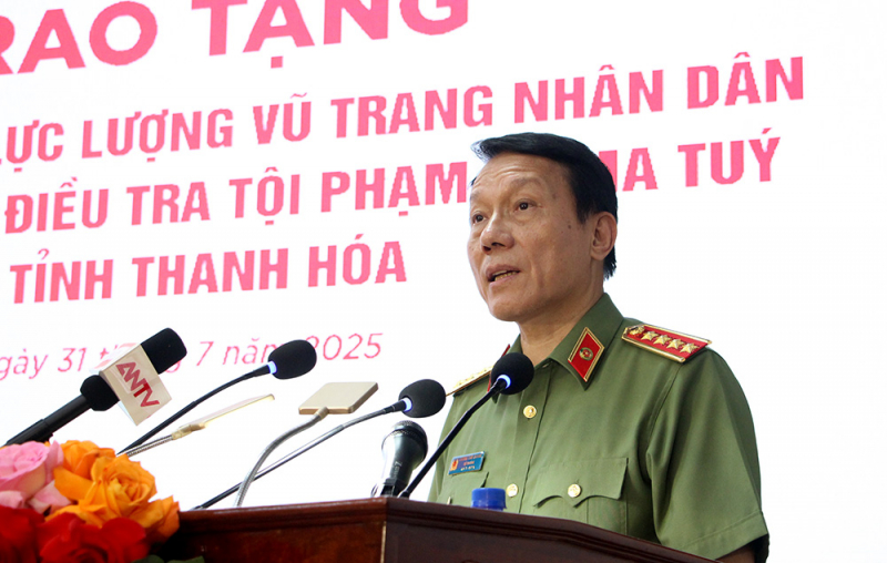 Phòng Cảnh sát điều tra tội phạm về ma tuý, Công an tỉnh Thanh Hoá đón danh hiệu Anh hùng Lực lượng vũ trang nhân dân -0