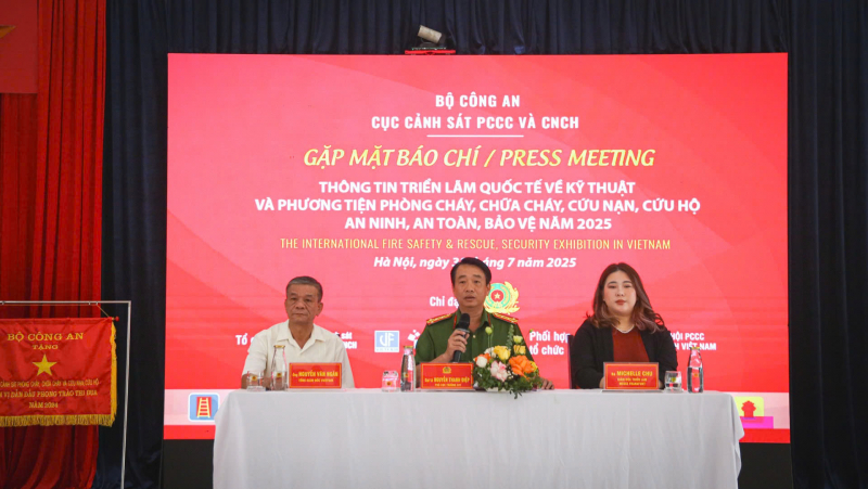 480 thương hiệu tham gia triển lãm quốc tế về PCCC, CNCH và thiết bị an ninh, an toàn bảo vệ 2025 -0