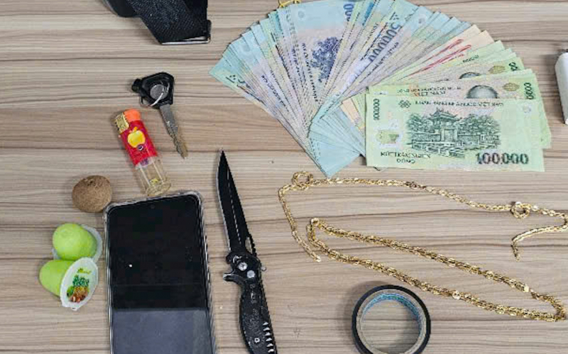 Nam thanh niên gây ra 8 vụ cướp giật liên tỉnh -0