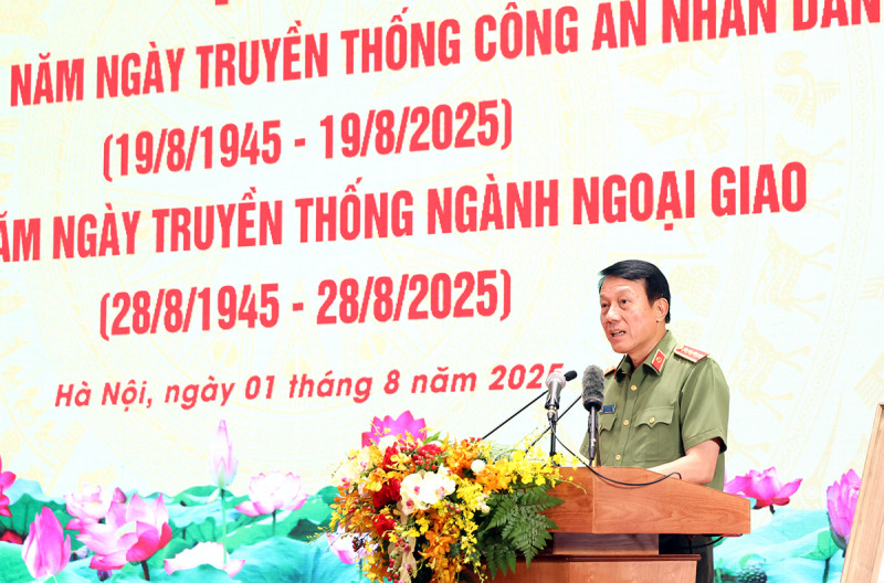 Tổng Bí thư Tô Lâm dự gặp mặt giữa Bộ Quốc phòng, Bộ Công an và Bộ Ngoại giao -0