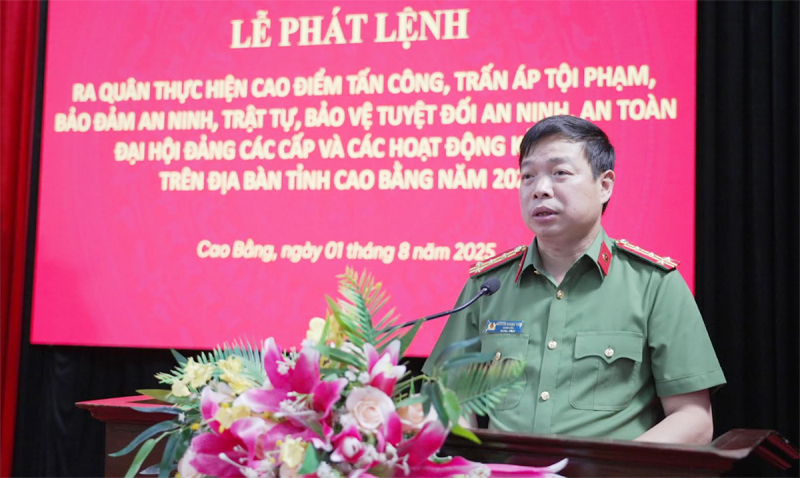 Công an các địa phương ra quân cao điểm tấn công trấn áp tội phạm -0