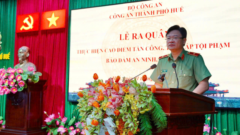 Ra quân đợt cao điểm, bảo đảm an ninh trật tự Đại hội Đảng các cấp -0