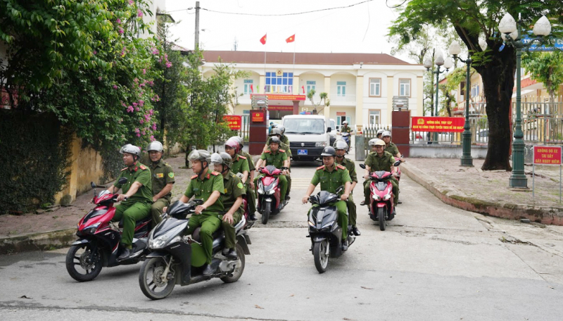 Công an các địa phương ra quân cao điểm tấn công trấn áp tội phạm -1