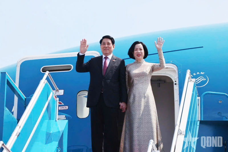 Chủ tịch nước Lương Cường lên đường thăm cấp Nhà nước đến Ai Cập và Angola -0