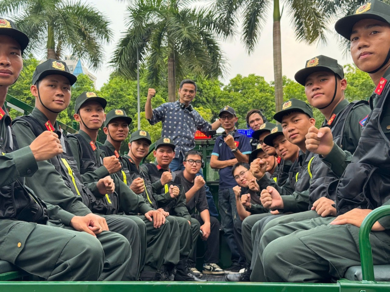 Công an Hà Nội trong trái tim tôi: Khi âm nhạc hoà cùng trái tim người lính -0