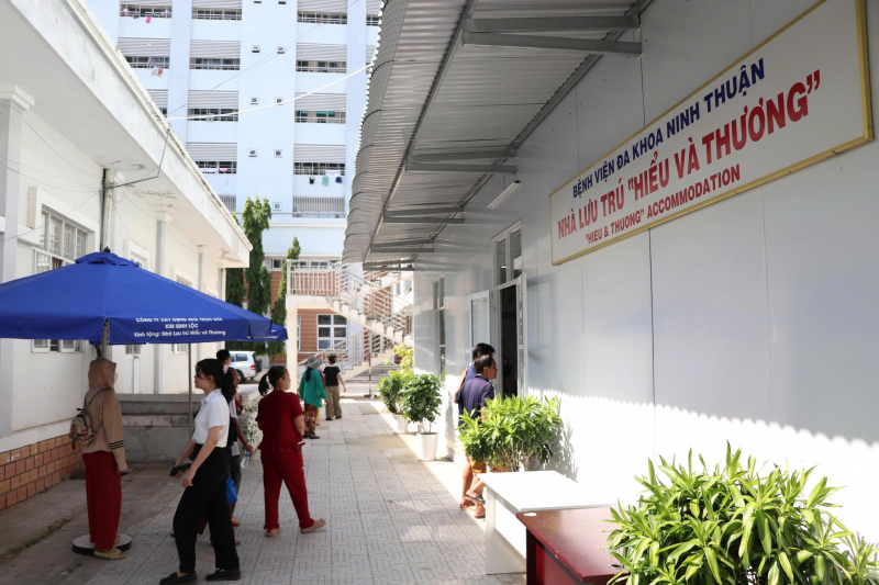 Khai trương nhà lưu trú miễn phí tại Bệnh viện Đa khoa Ninh Thuận -0