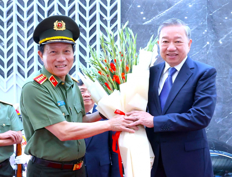 Tổng Bí thư Tô Lâm gặp mặt thân mật điển hình tiên tiến Đại hội Thi đua 