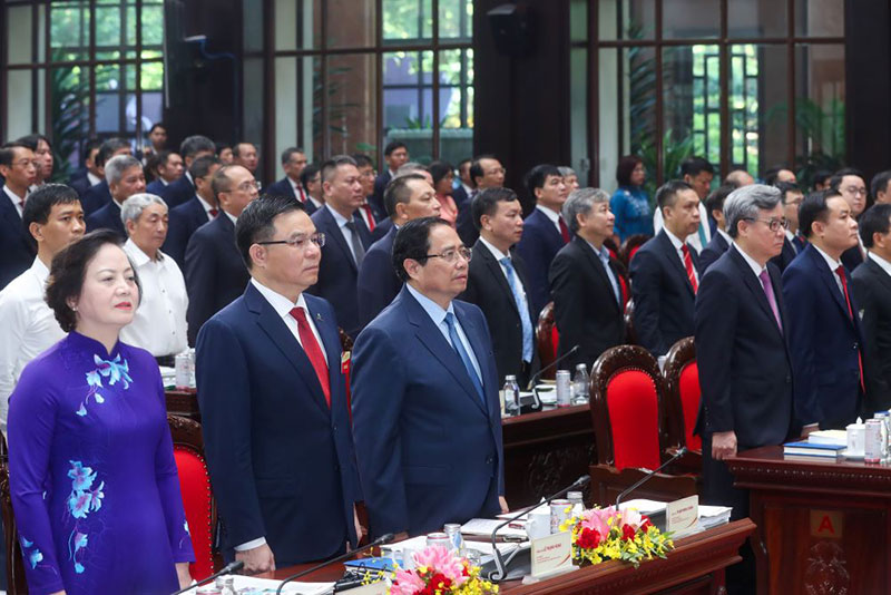 Đại hội Đảng bộ Tập đoàn Công nghiệp - Năng lượng Quốc gia Việt Nam lần thứ IV, nhiệm kỳ 2025 - 2030 thành công rực rỡ -1