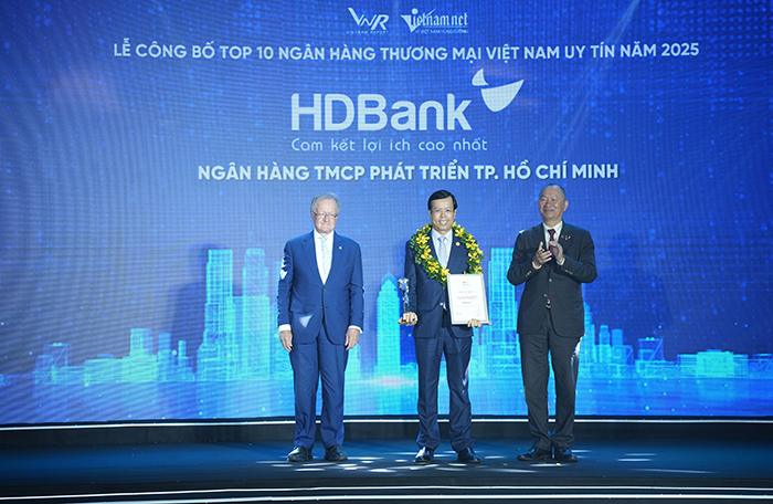 HDBank giữ vị trí thứ 3 Top ngân hàng niêm yết uy tín và hiệu quả nhất Việt Nam -0