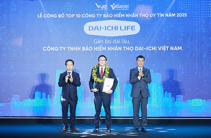 Dai-ichi Life Việt Nam tự hào giữ vững danh hiệu “Top 10 Công ty Bảo hiểm nhân thọ uy tín” trong 10 năm liên tiếp (2016 - 2025) -0