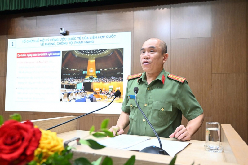 Xây dựng thế trận an ninh nhân dân vững chắc trên không gian mạng -1
