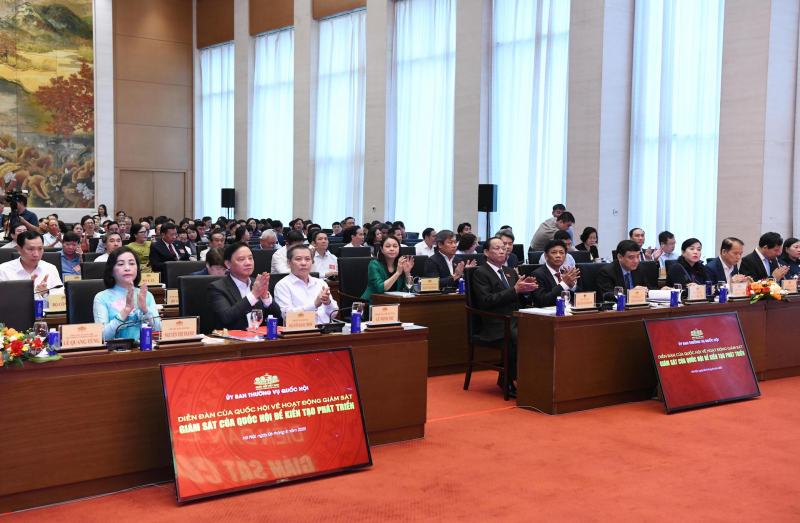Khai mạc Diễn đàn của Quốc hội về hoạt động giám sát  -0