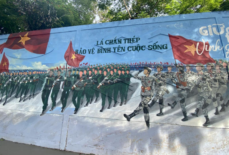 វីរភាពរូបភាពប្រវែង ៣០០ ម៉ែត្រ បង្ហាញពីស្នេហាជាតិ -១