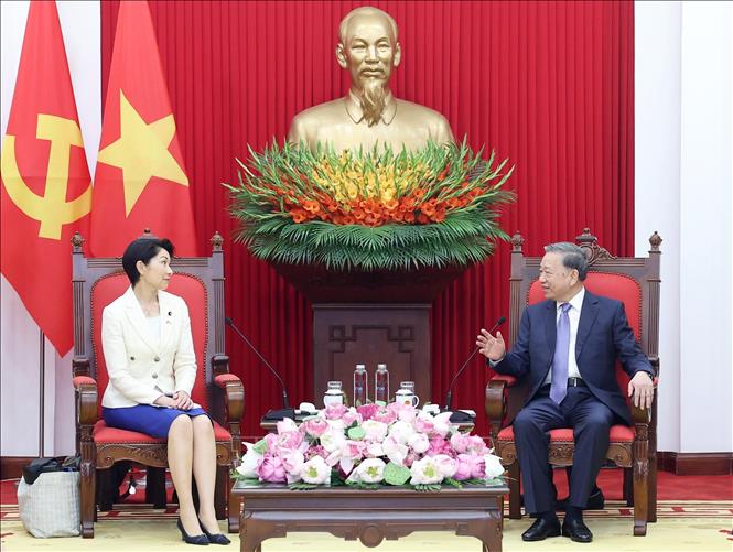 Tổng Bí thư Tô Lâm tiếp Chủ tịch Liên minh nghị sĩ hữu nghị Nhật – Việt -0