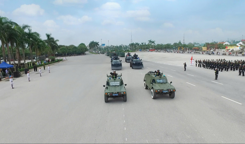 Lực lượng Cảnh sát cơ động tiến thẳng lên hiện đại trong kỷ nguyên mới