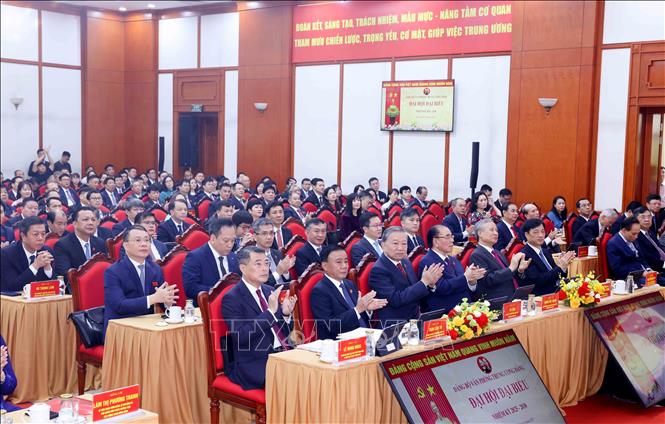 Tổng Bí thư Tô Lâm dự Đại hội đại biểu Đảng bộ Văn phòng Trung ương Đảng nhiệm kỳ 2025-2030 -0