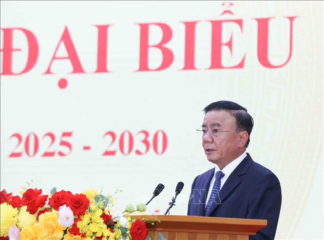 Tổng Bí thư Tô Lâm dự Đại hội đại biểu Đảng bộ Văn phòng Trung ương Đảng nhiệm kỳ 2025-2030 -0