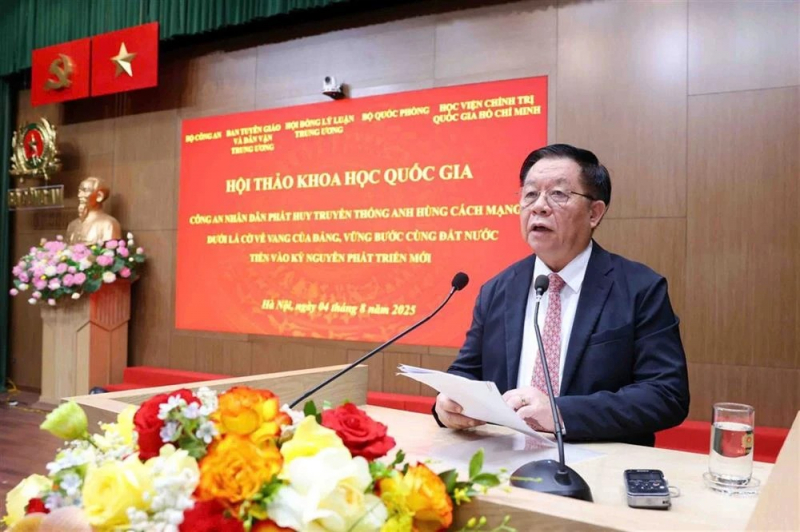 MPS hosts national scientific conference on glorious heroic tradition of Public Security Forces -0