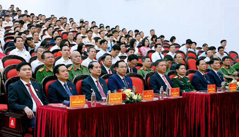 Công an tỉnh Ninh Bình giữ vững vai trò nòng cốt trong đấu tranh phòng, chống tội phạm -0