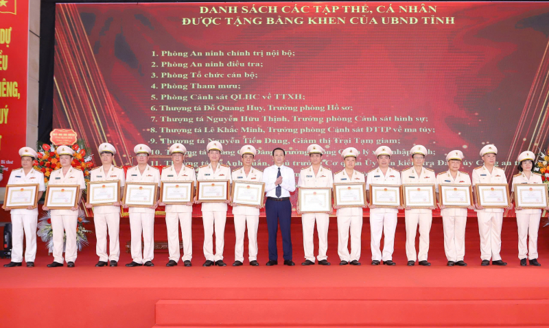 Thanh Hóa: Khí thế, tự hào Ngày truyền lực lượng CAND và toàn dân bảo vệ ANTQ -0