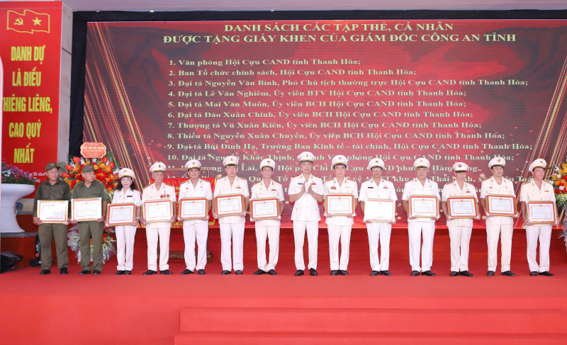 Thanh Hóa: Khí thế, tự hào Ngày truyền lực lượng CAND và toàn dân bảo vệ ANTQ -0