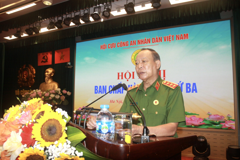 Hội nghị Ban Chấp hành Hội Cựu CAND Việt Nam lần thứ 3 -0