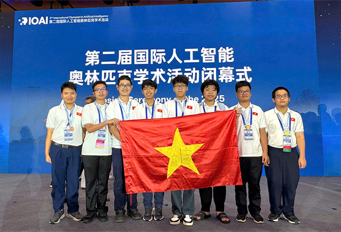 Việt Nam toả sáng tại Olympic Trí tuệ nhân tạo quốc tế -0