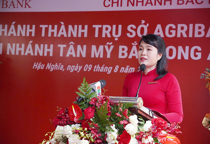 Khánh thành trụ sở Agribank Chi nhánh Tân Mỹ Bắc Long An -0