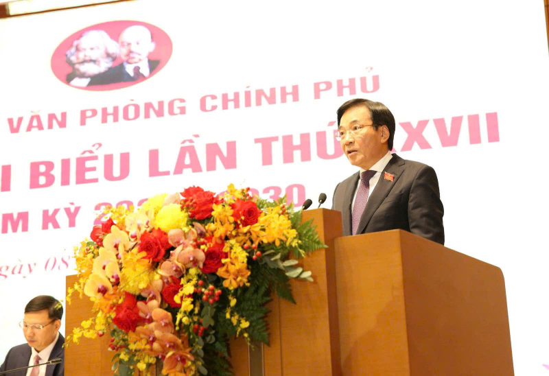 Đại hội Đảng bộ Văn phòng Chính phủ lần thứ XXVII, nhiệm kỳ 2025-2030 -0