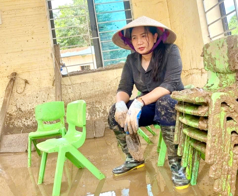 Ngành giáo dục Nghệ An chạy đua sau lũ để kịp khai giảng năm học mới -0