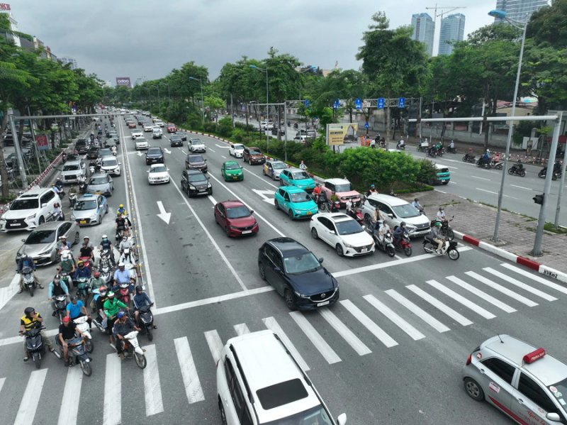 Hà Nội điều chỉnh tổ chức giao thông nhiều tuyến phố -0