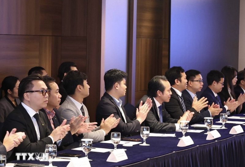 Tổng Bí thư gặp mặt thành viên Mạng lưới Đổi mới sáng tạo Việt Nam tại Hàn Quốc -0