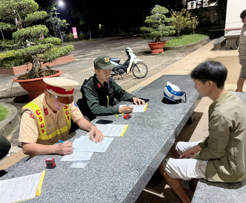 CSGT Công an tỉnh Đồng Nai phát hiện nhiều người lái xe dương tính ma tuý -0