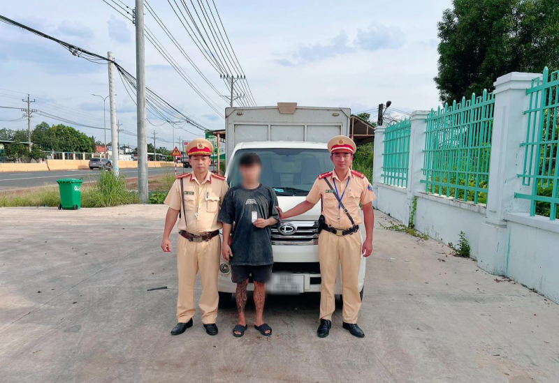 CSGT Công an tỉnh Đồng Nai phát hiện nhiều người lái xe dương tính ma tuý -0