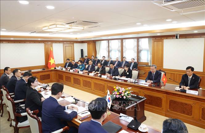 Thúc đẩy hợp tác kinh tế, tạo chất keo gắn kết lợi ích bền chặt Việt Nam - Hàn Quốc -0