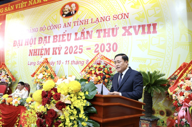 Xây dựng Đảng bộ Công an tỉnh Lạng Sơn -0