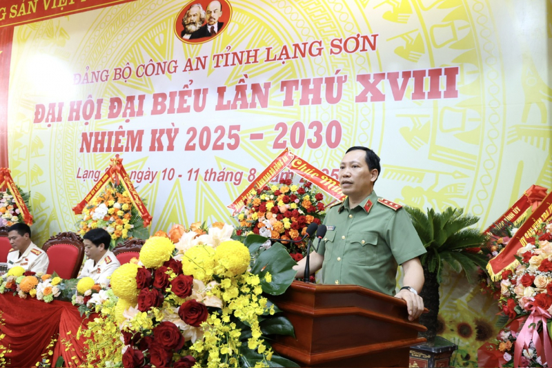 Xây dựng Đảng bộ Công an tỉnh Lạng Sơn -0