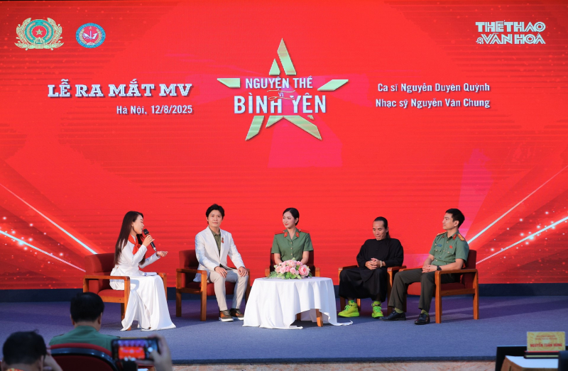 Nhạc sĩ “tỷ view” Nguyễn Văn Chung hợp tác với Duyên Quỳnh làm MV về lực lượng CAND -0