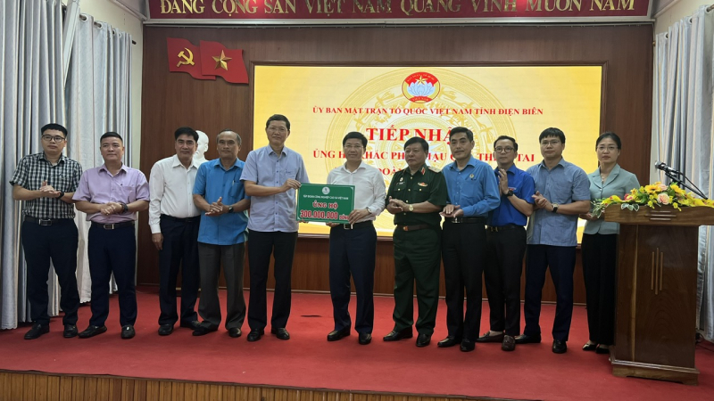 VRG hỗ trợ gần 1 tỷ đồng cho đồng bào và người lao động bị ảnh hưởng bão lũ -0