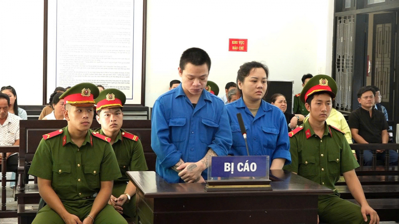Cặp tình nhân hợp sức buôn bán ma túy, lãnh án 33 năm tù -0