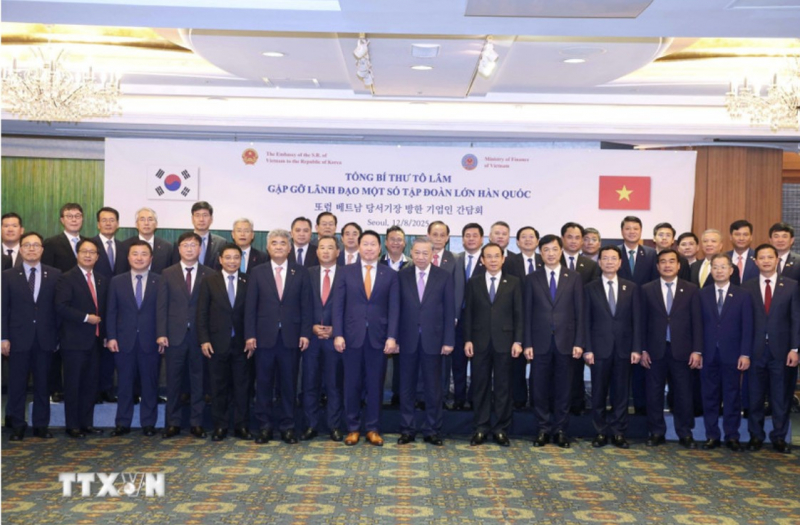 Tổng Bí thư: Việt Nam luôn ủng hộ và đồng hành cùng các doanh nghiệp Hàn Quốc -0