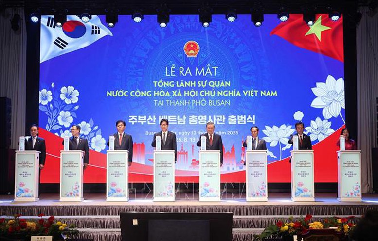 Tổng Bí thư Tô Lâm dự lễ ra mắt Tổng Lãnh sự quán Việt Nam tại Busan -0