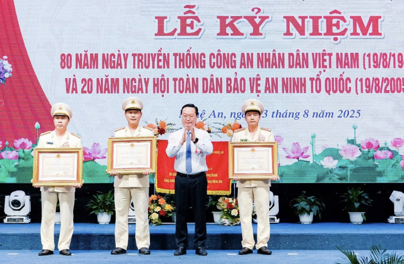 Công an Nghệ An: Phát huy truyền thống anh hùng, vững bước tiến vào kỷ nguyên phát triển mới -0