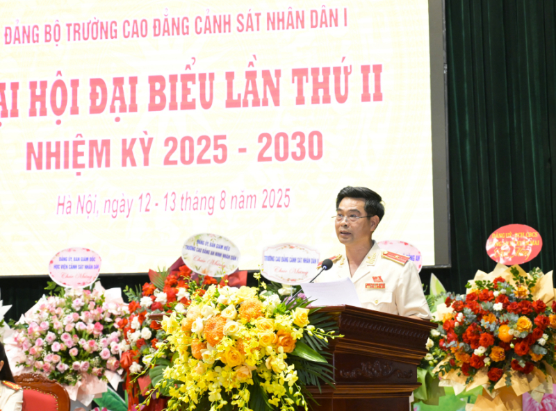 Xây dựng Đảng bộ Trường Cao đẳng CSND I thật sự trong sạch, vững mạnh về chính trị, tư tưởng, tổ chức -0