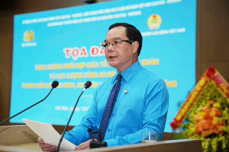 Nâng cao hiệu quả phối hợp giữa lực lượng CAND và tổ chức Công đoàn trong đảm bảo an ninh công nhân -0