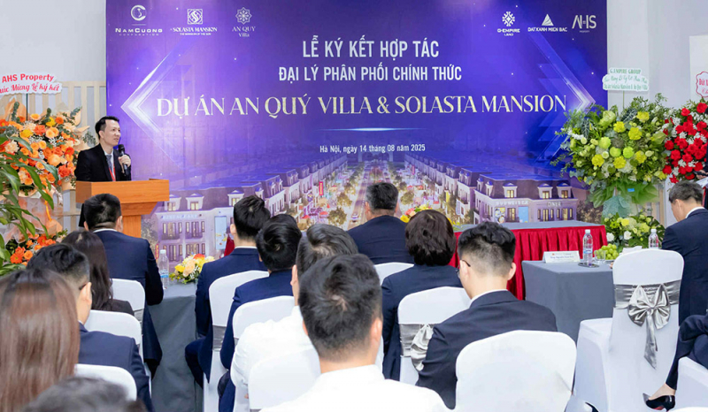 Tập đoàn Nam Cường tổ chức ký kết hợp tác đại lý phân phối dự án KĐT Dương Nội -1